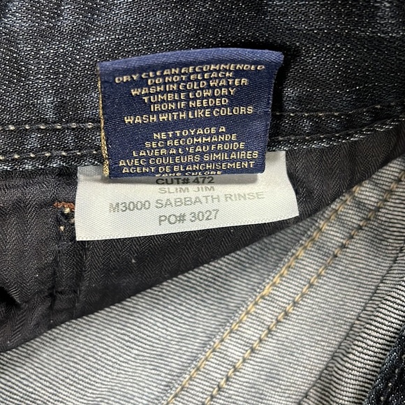 Fidelity Denim SLIM JIM SABBATH RINSE | W31 - Picture 6 of 7